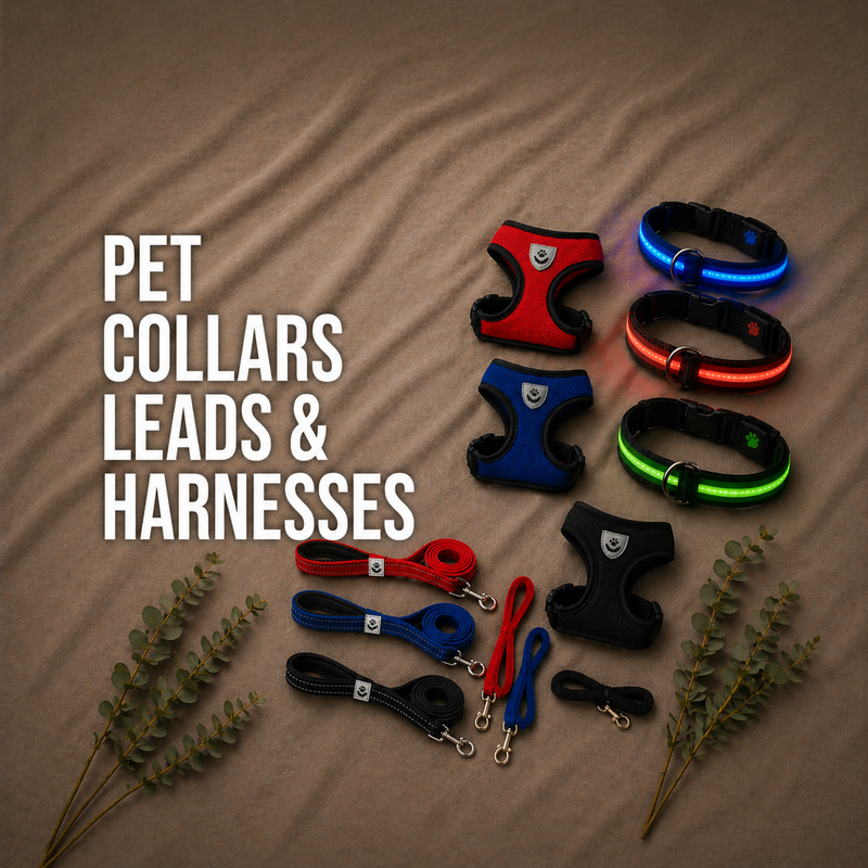 Pet Collars Leads & Harnesses