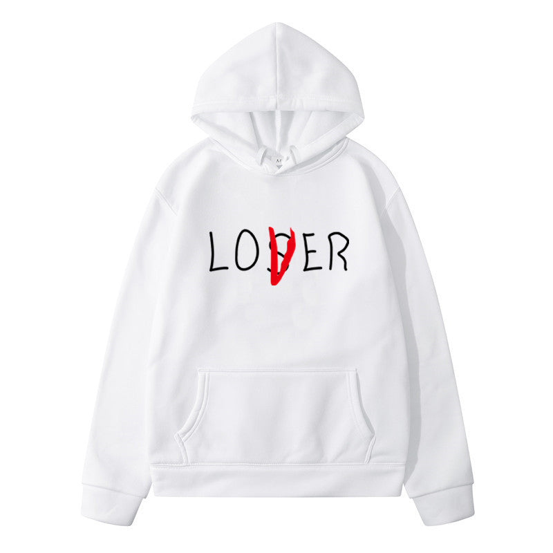 Lover/Loser Graphic Hoodie