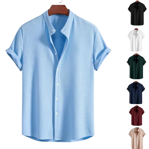 Men's Loose Fit Short Sleeve Shirt | Casual Summer Tee