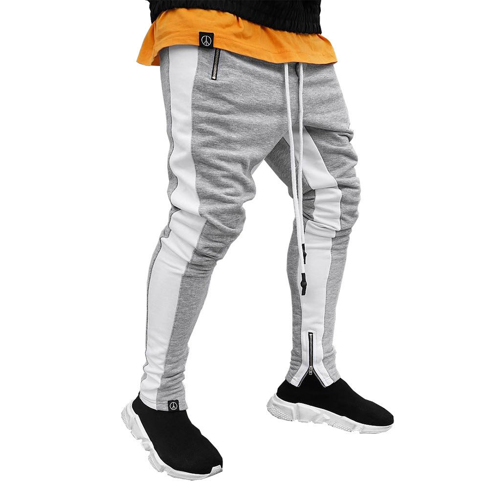 Men's High Waist Strappy Sports Trousers