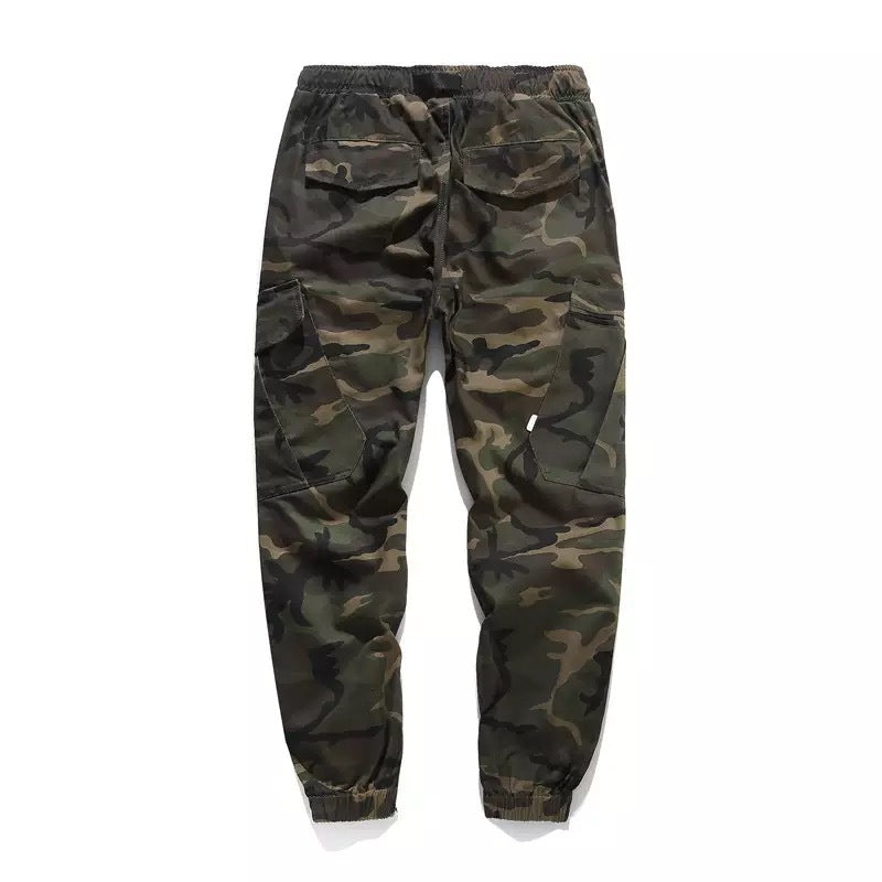 Men's Camouflage Fleece-Lined Jogger Jeans