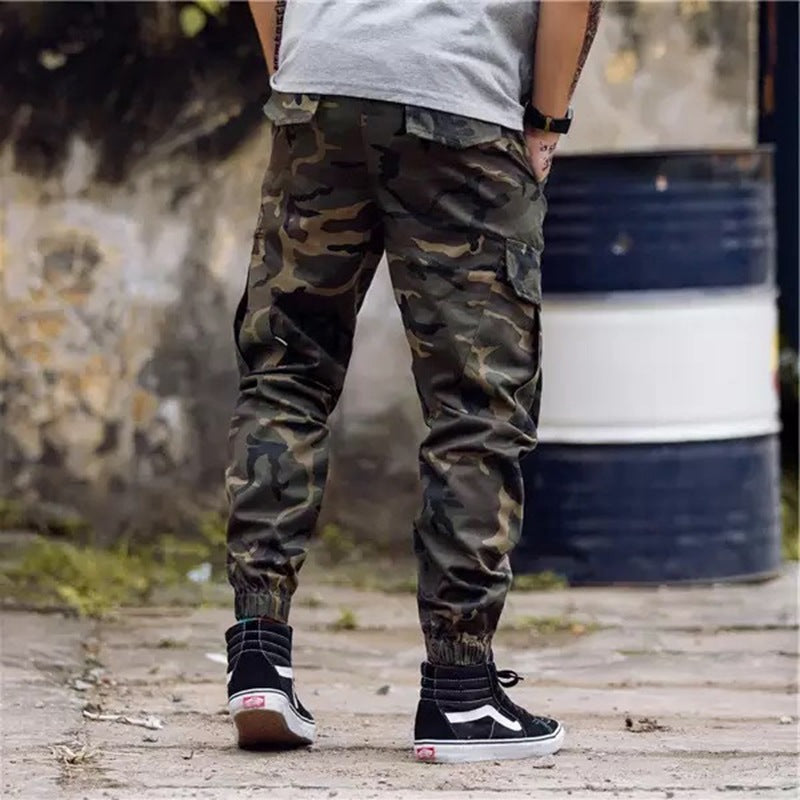 Men's Camouflage Fleece-Lined Jogger Jeans