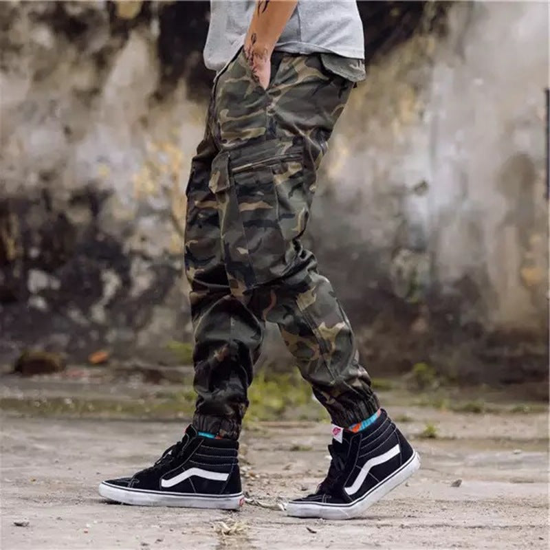 Men's Camouflage Fleece-Lined Jogger Jeans