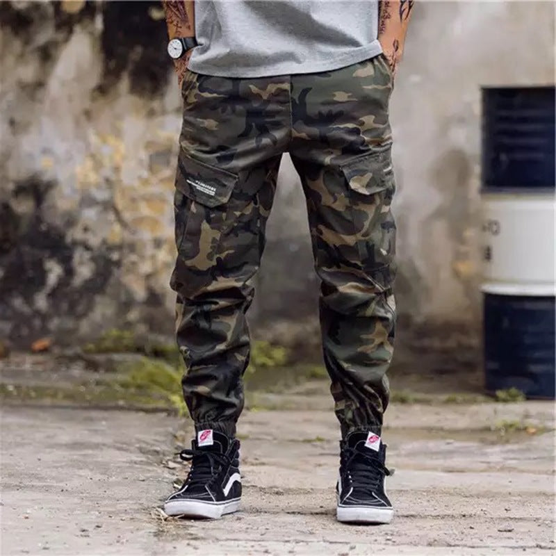 Men's Camouflage Fleece-Lined Jogger Jeans