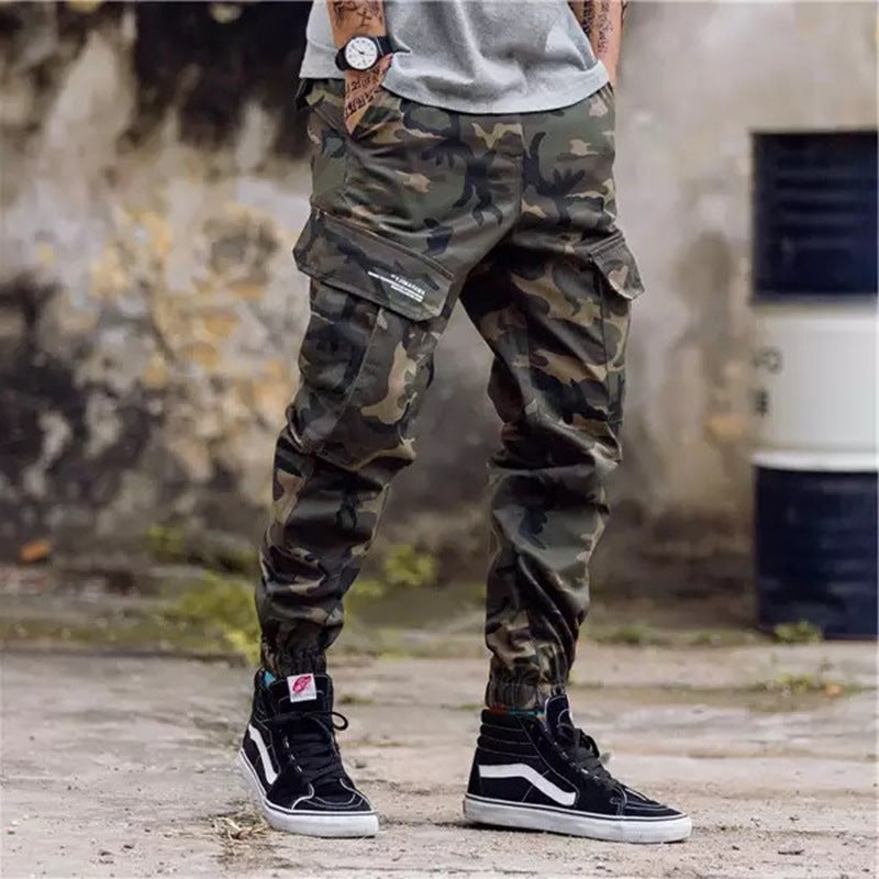 Men's Camouflage Fleece-Lined Jogger Jeans