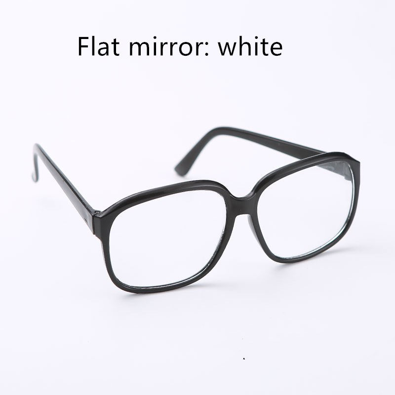 Unisex Polycarbonate Flat Lens Glasses