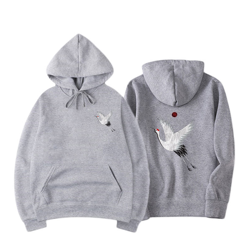 Men's Embroidered Hip Hop Hoodie