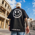 Men's Smiley Face Short Sleeve T-Shirt