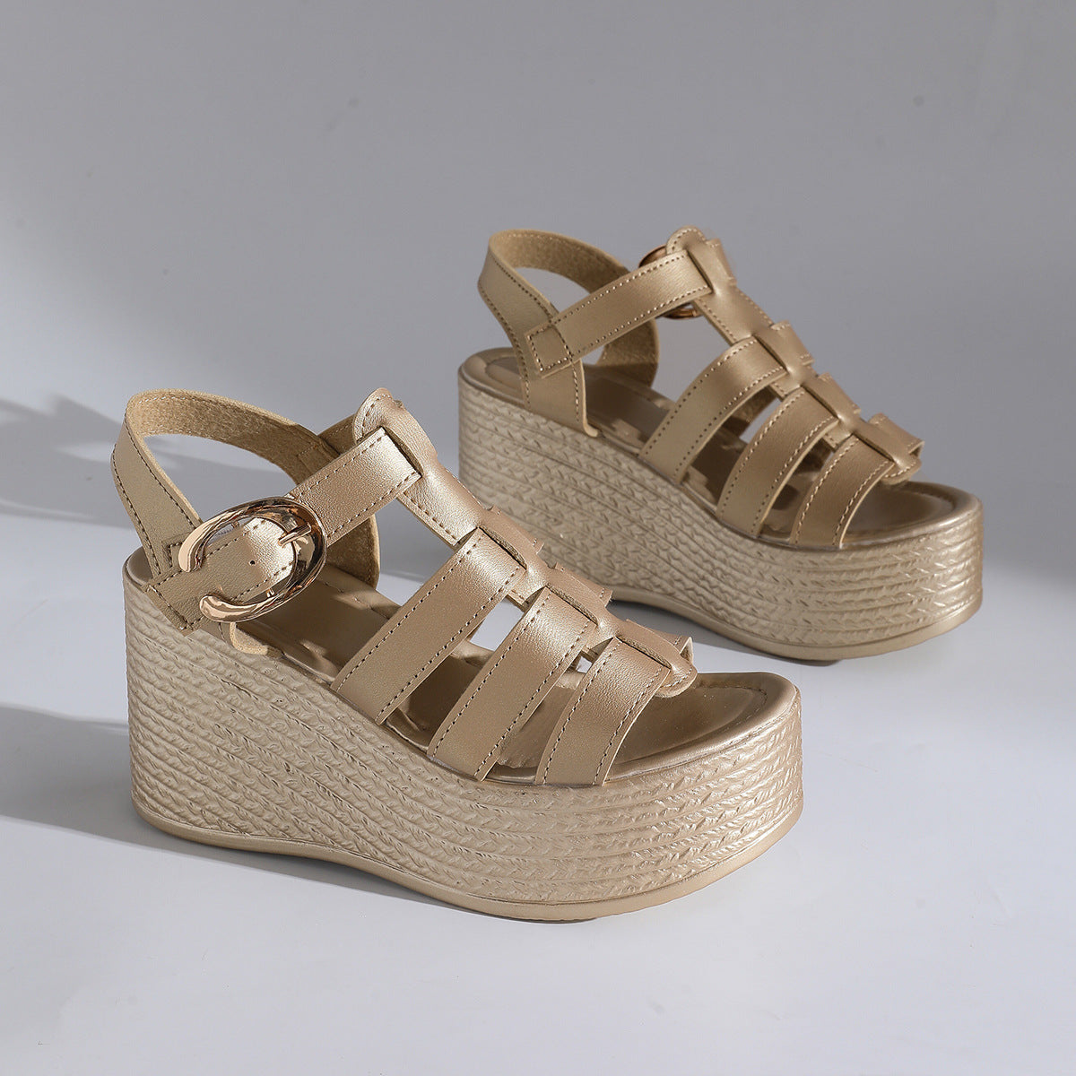 Women's Platform Ankle Strap Shoes