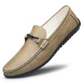 Men's Leather Slip-On Casual Shoes