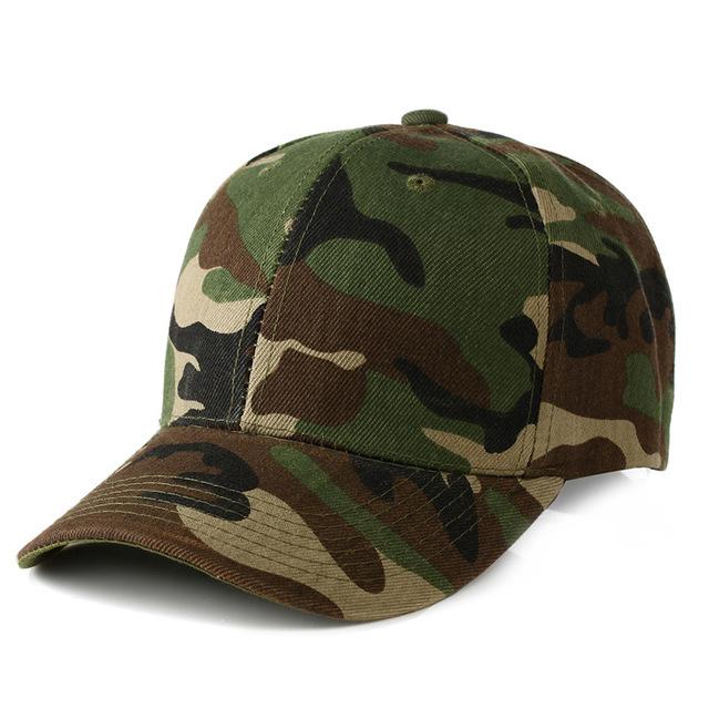Wide Brim Flat Peak Baseball Cap