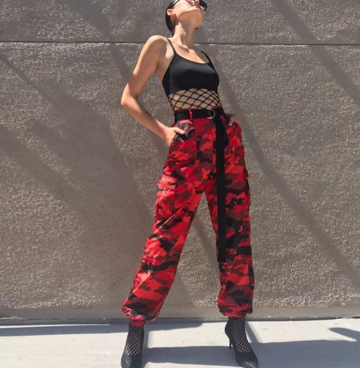 Women's Stretch Harem Casual Trousers