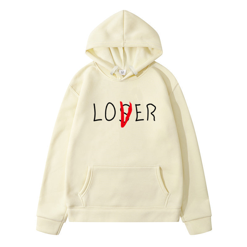 Lover/Loser Graphic Hoodie