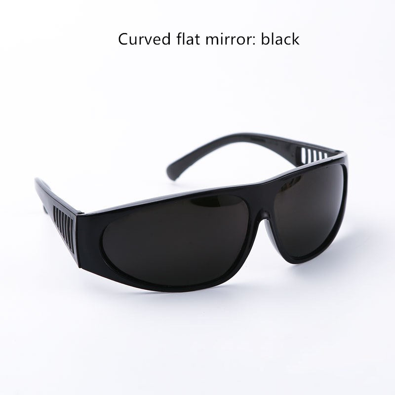 Unisex Polycarbonate Flat Lens Glasses