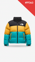Supreme x The North Face colorblock puffer jacket