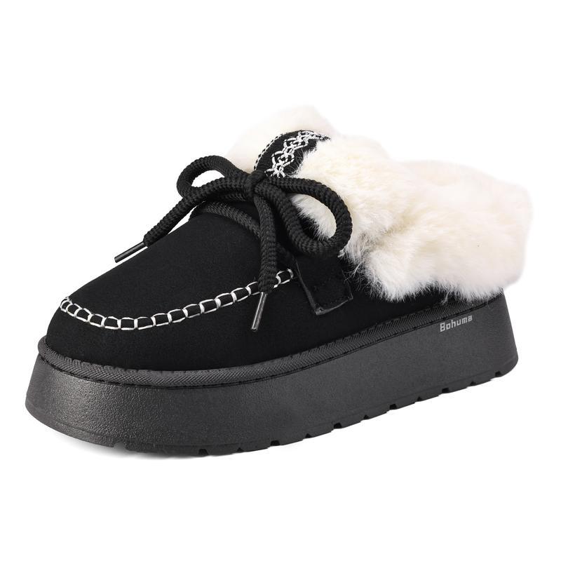 Women's Chunky Heel Loafers