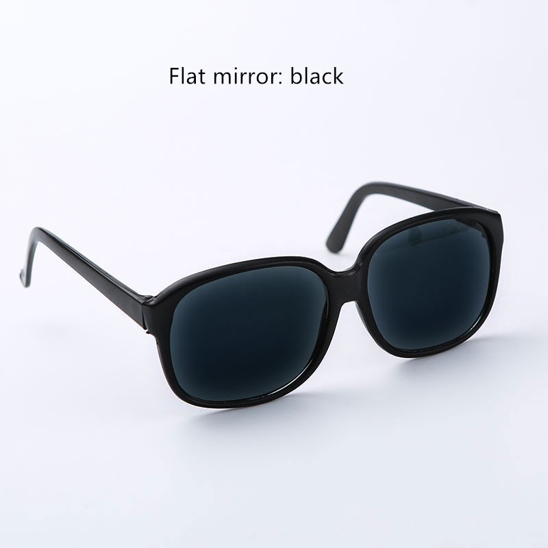 Unisex Polycarbonate Flat Lens Glasses