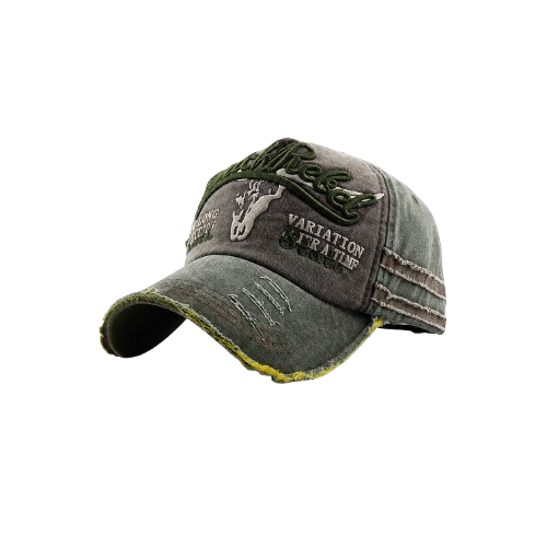 Retro Denim Baseball Cap