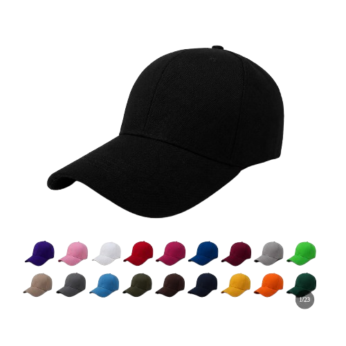 Unisex Cotton Baseball Cap | Adjustable Sun Hat
