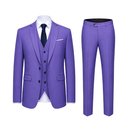 Men's Slim Fit Formal Suit Set | 9 Colours | Wedding & Occasion Wear