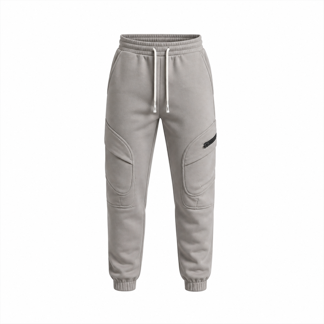 Unisex Jogger Pants | Tapered Cuffs, Pockets & Drawstring | Grey | Sizes S–XXL
