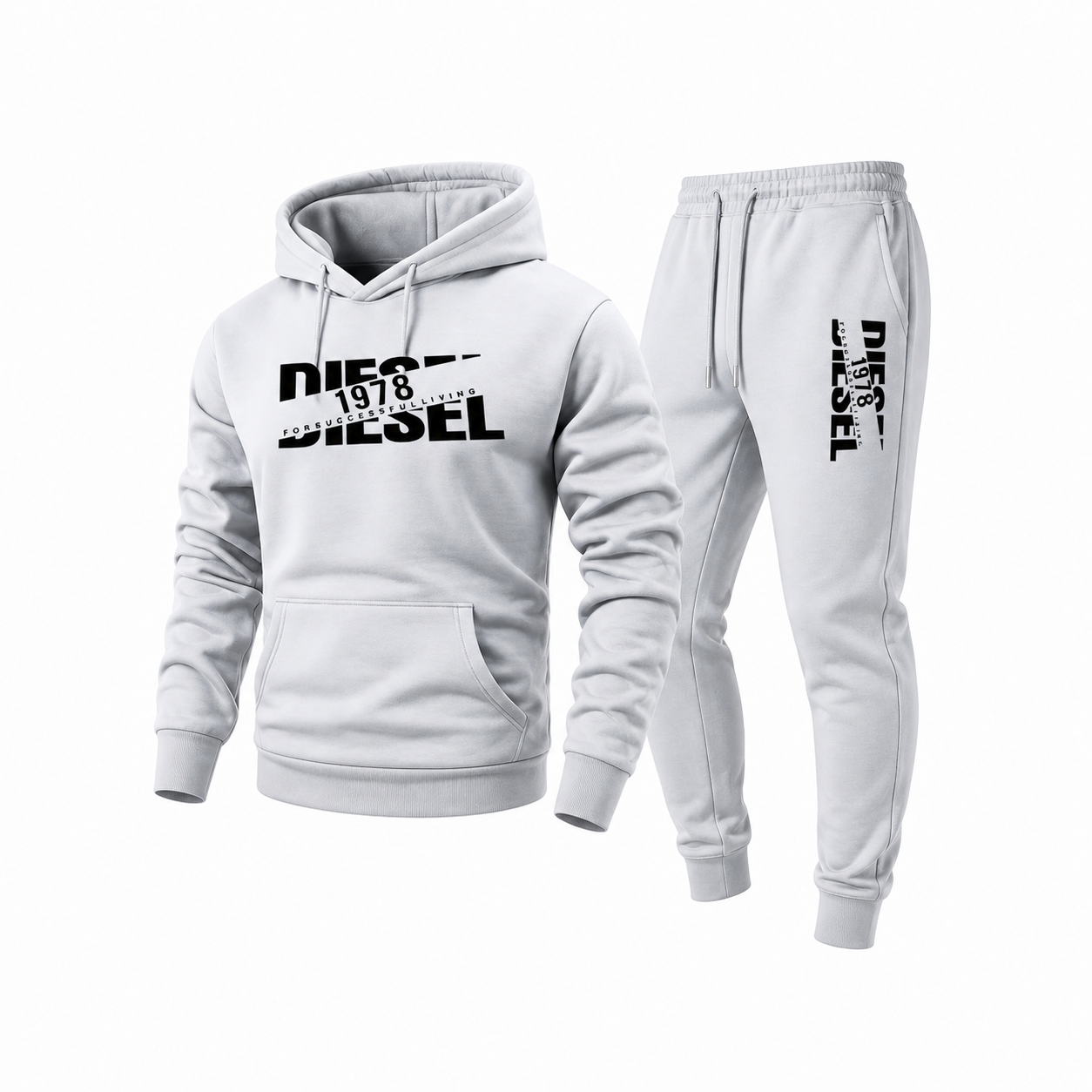 2-Piece Tracksuit Set | Hoodie & Joggers | 5 Colours | S–XXXL