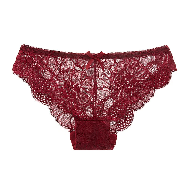 Women's Lace Briefs | Mid-Rise Stretch Underwear | 7 Colours | Sizes S–XL