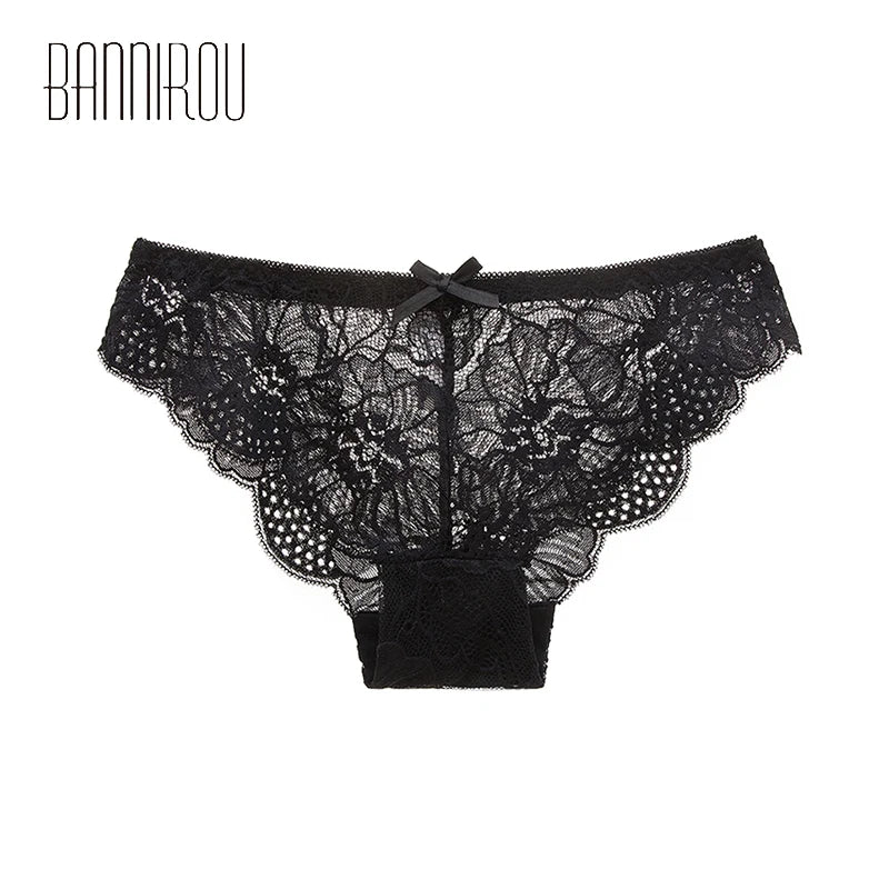 Women's Lace Briefs | Mid-Rise Stretch Underwear | 7 Colours | Sizes S–XL