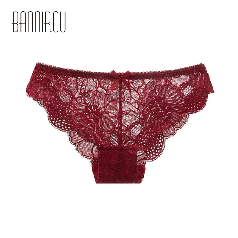 Women's Lace Briefs | Mid-Rise Stretch Underwear | 7 Colours | Sizes S–XL