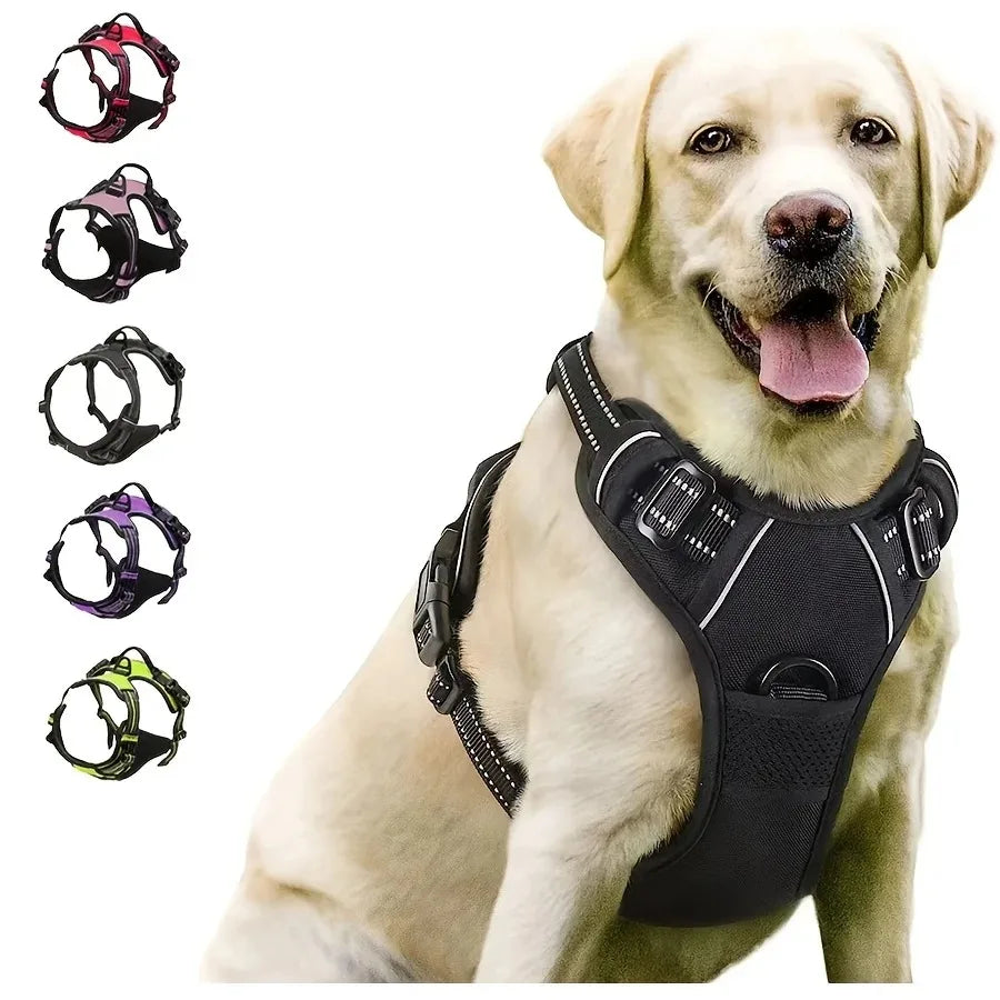 Dog Vest Harness | Soft Adjustable No-Pull Harness for Small & Medium Dogs