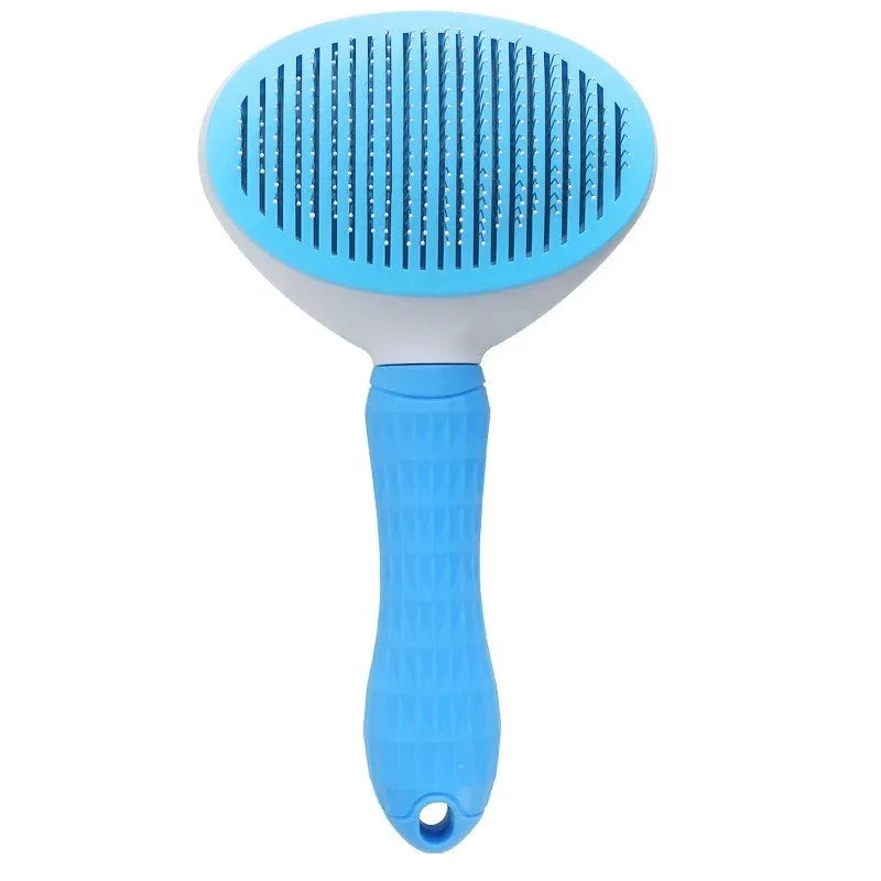 Pet Slicker Brush | Self-Cleaning Grooming Brush for Dogs & Cats