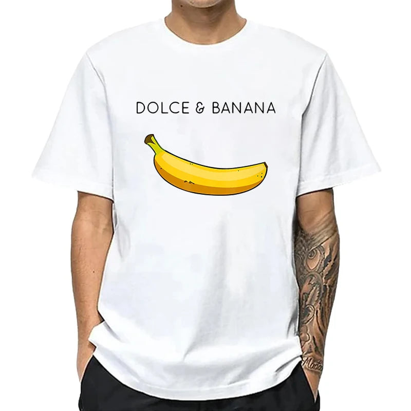 Men's Dolce And Banana T-Shirt | Breathable Cotton Blend | Sizes S–XXL