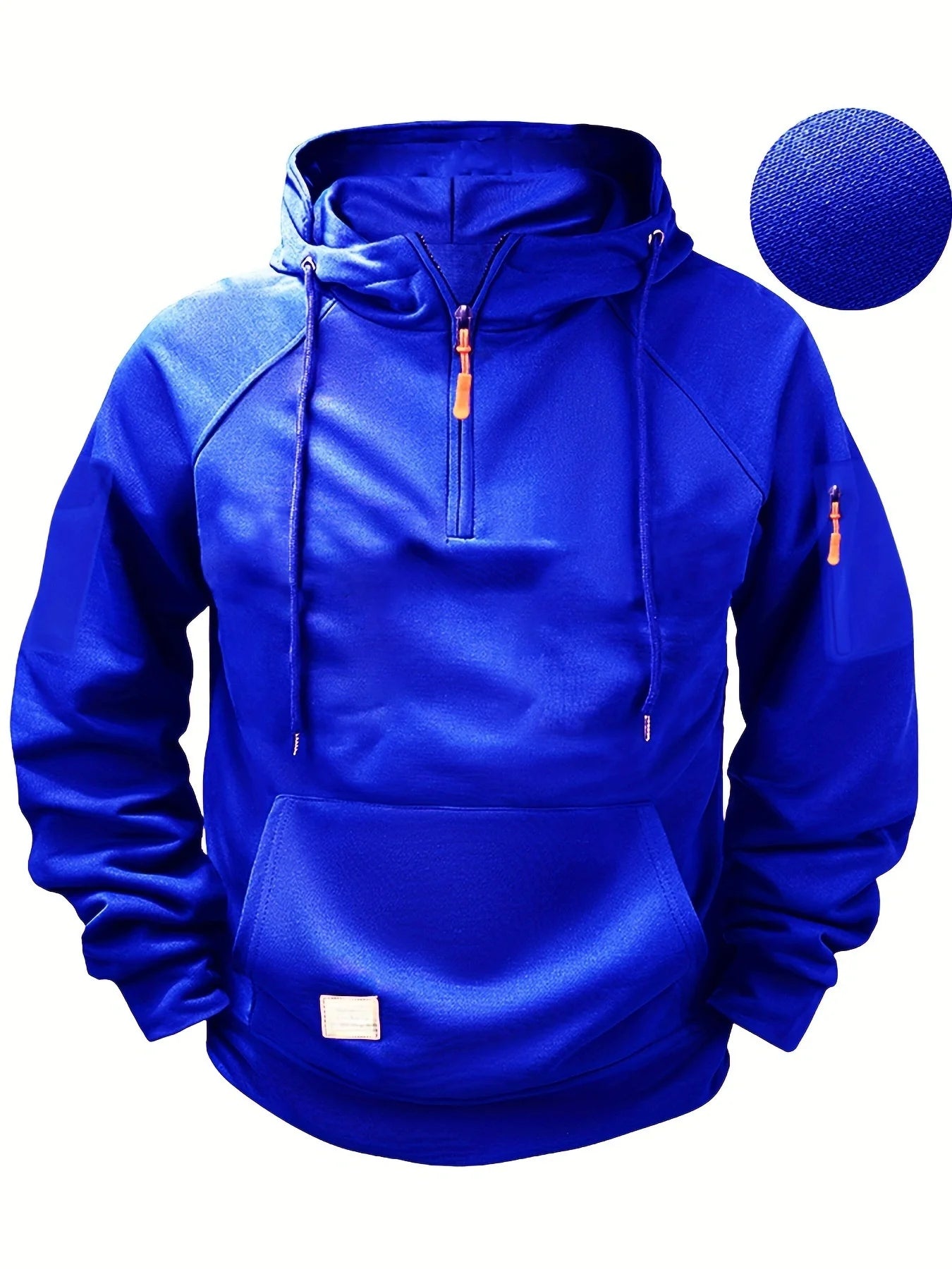 Men's Zip-Up Hoodie | Harajuku Multi-Pocket Streetwear | S–XXXL