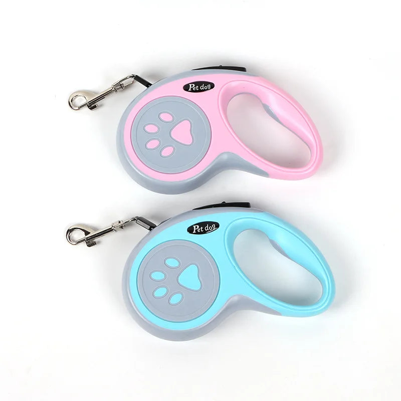 Retractable Dog & Cat Leash | 3m & 5m Nylon Lead for Small & Medium Dogs