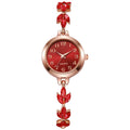 Women's Rhinestone Bracelet Watch | Elegant Quartz Wristwatch Gift for Her