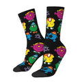 Mr. Men & Little Miss Cartoon Crew Socks | Unisex | One Size | 4 Designs