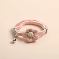 Cute Flower Pet Collar with Bell | Adjustable Breakaway Collar for Cats, Kittens & Small Dogs