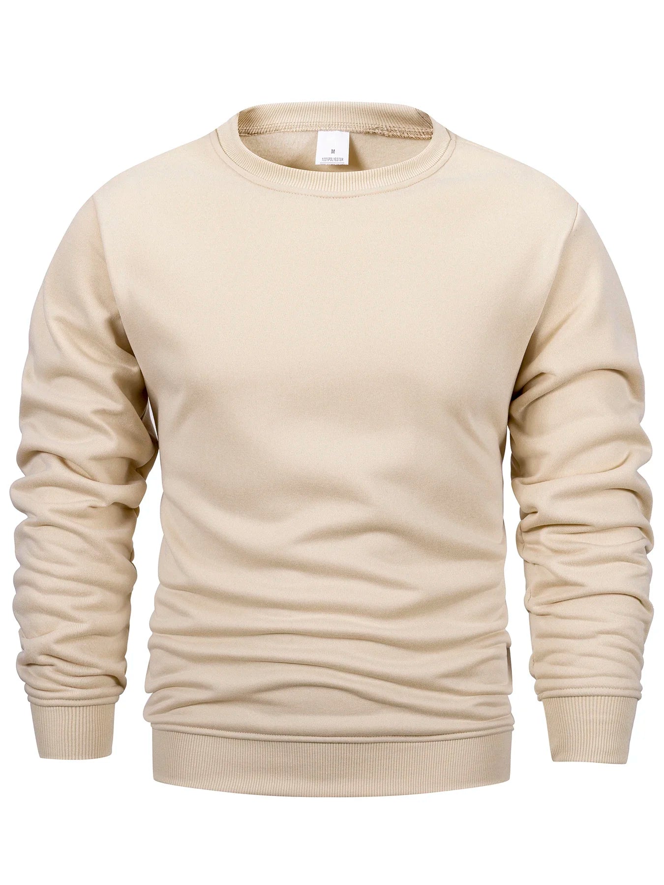 Men's Crew Neck Sweatshirt | Casual Fleece Pullover | Sizes S–2XL