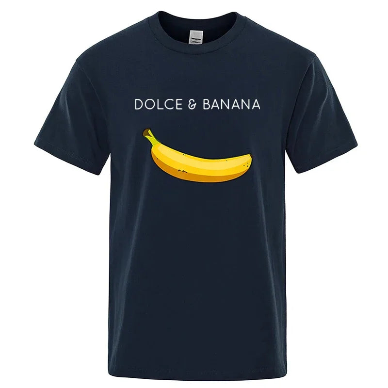 Men's Dolce And Banana T-Shirt | Breathable Cotton Blend | Sizes S–XXL