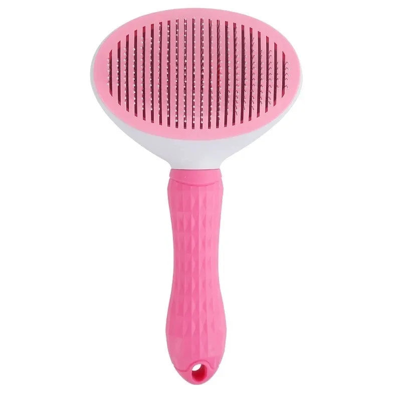 Pet Slicker Brush | Self-Cleaning Grooming Brush for Dogs & Cats