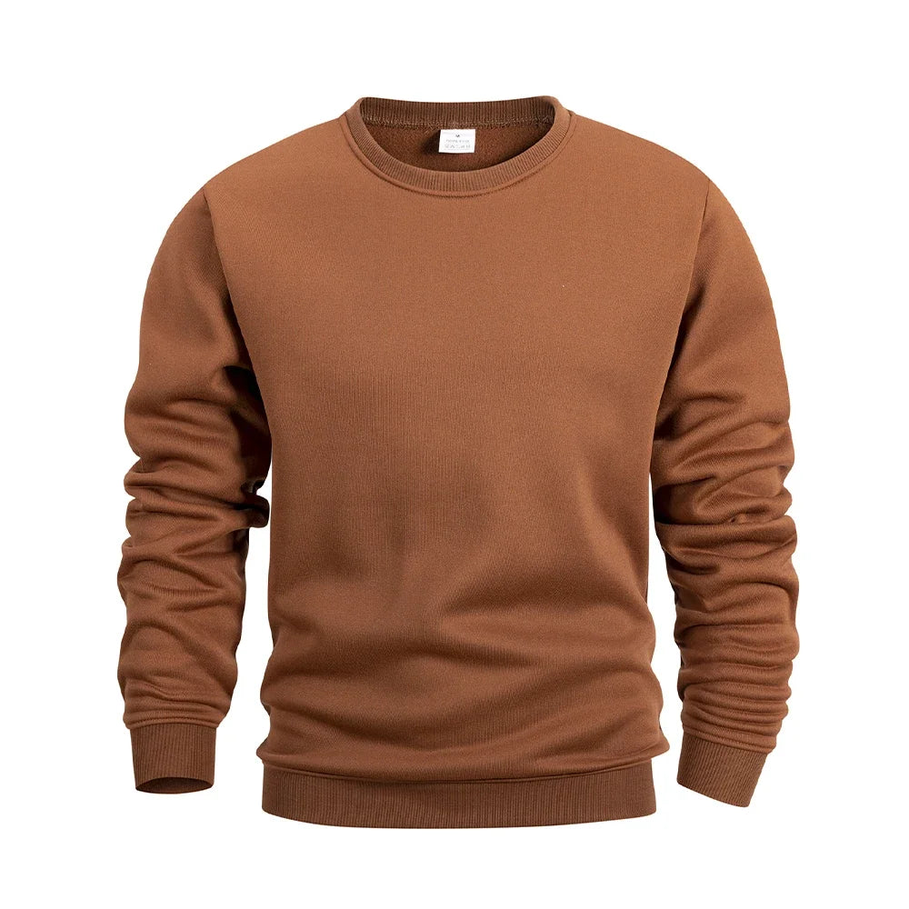 Men's Crew Neck Sweatshirt | Casual Fleece Pullover | Sizes S–2XL