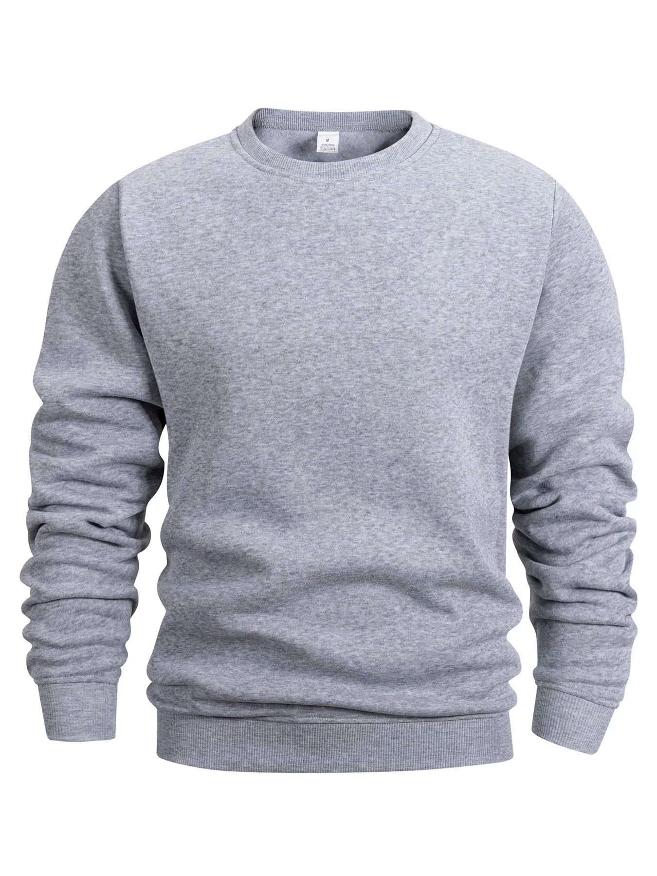 Men's Crew Neck Sweatshirt | Casual Fleece Pullover | Sizes S–2XL