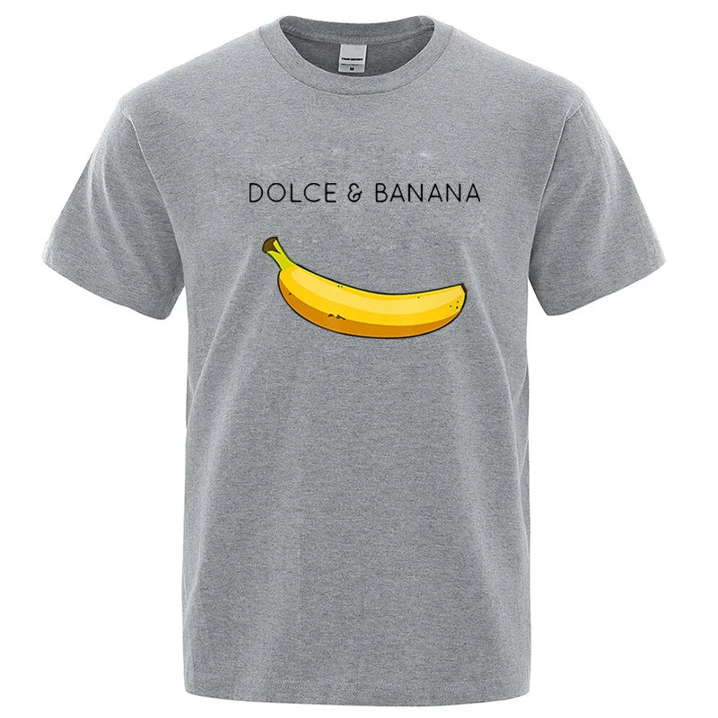 Men's Dolce And Banana T-Shirt | Breathable Cotton Blend | Sizes S–XXL