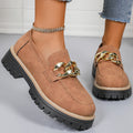 Women's Slip-On Loafers | Mid Heel Casual Shoes | 3 Colours | EU 36–43