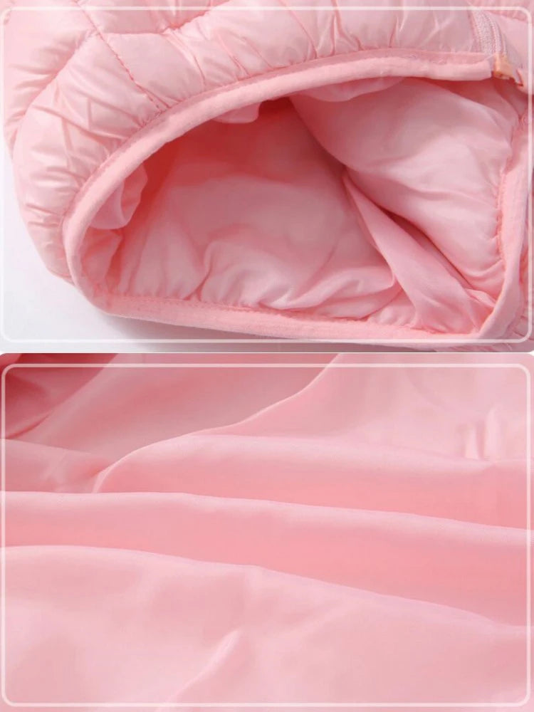 Kids Hooded Puffer Jacket | Lightweight Zip-Up Coat for Boys & Girls 0–5 Years
