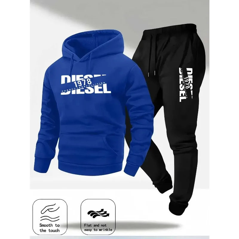 2-Piece Tracksuit Set | Hoodie & Joggers | 5 Colours | S–XXXL