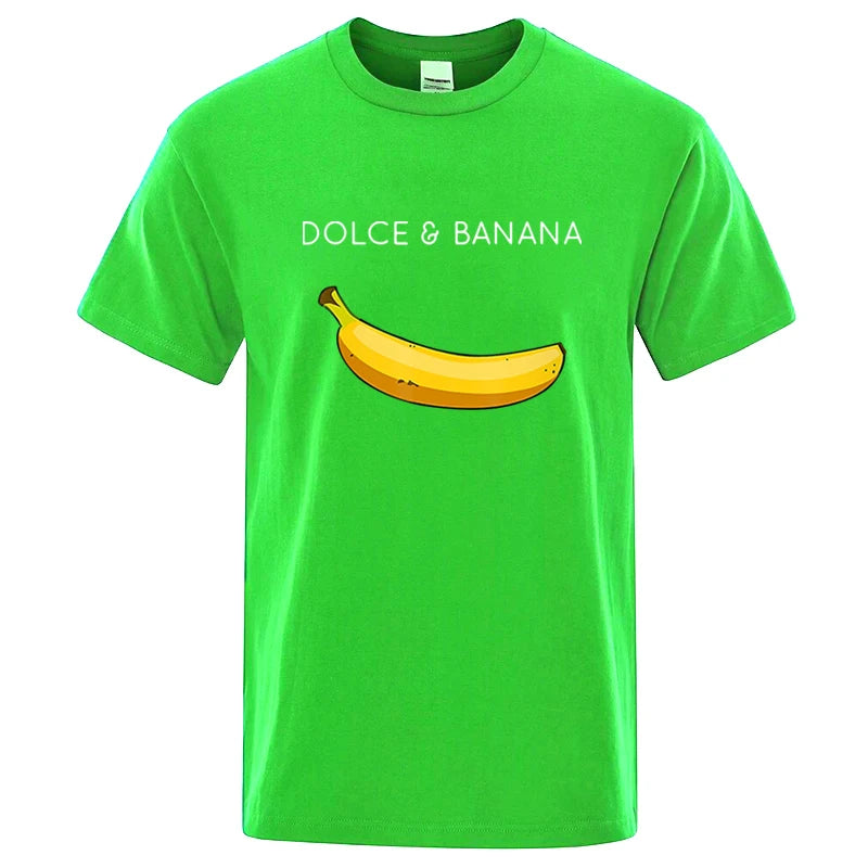 Men's Dolce And Banana T-Shirt | Breathable Cotton Blend | Sizes S–XXL
