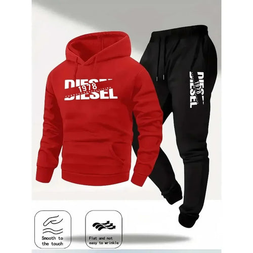 2-Piece Tracksuit Set | Hoodie & Joggers | 5 Colours | S–XXXL