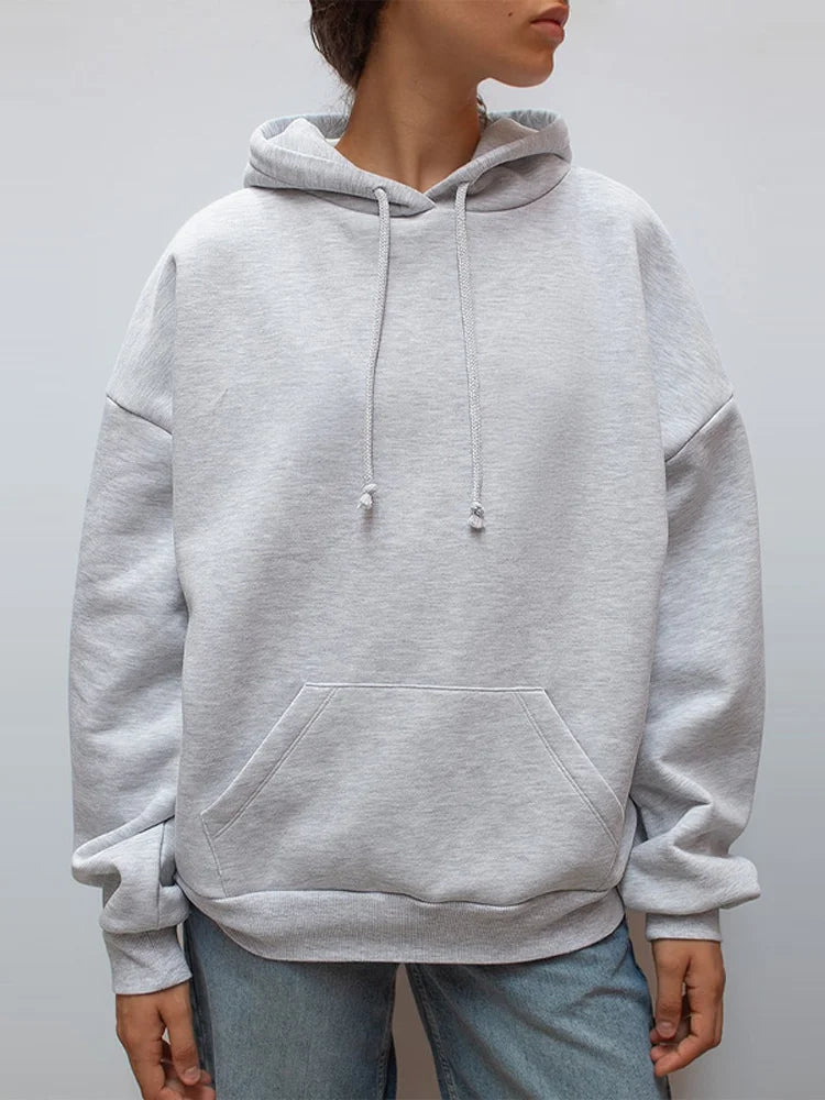 Women's Sequin Angel Wings Oversized Hoodie | Y2K Drop-Shoulder Pullover & Jogger Set