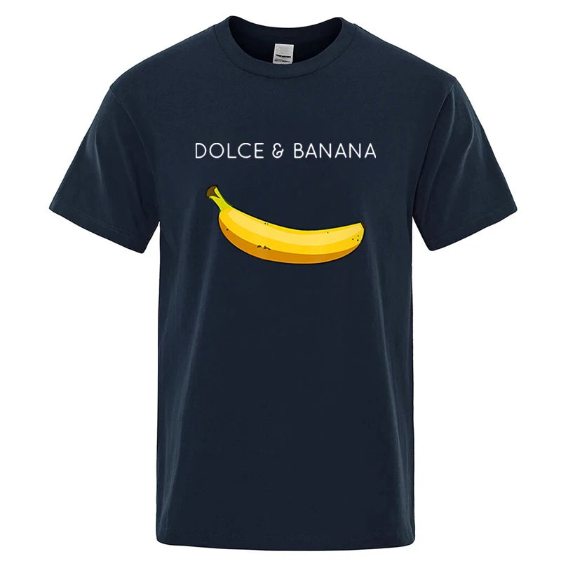 Men's Dolce And Banana T-Shirt | Breathable Cotton Blend | Sizes S–XXL